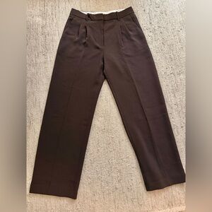 Wilfred Aritzia Size 12 Brown Effortless Pant
